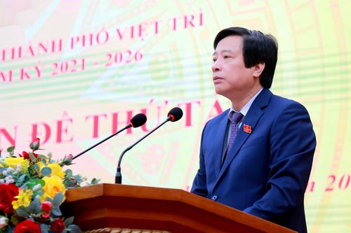 Kỳ họp chuyên đề thứ Tám, HĐND thành phố Việt Trì khóa XXI, nhiệm kỳ 2021-2026