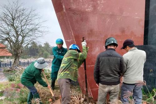 Thông tin chính thức về phản ánh kỳ đài tưởng niệm liệt sĩ ngã đổ