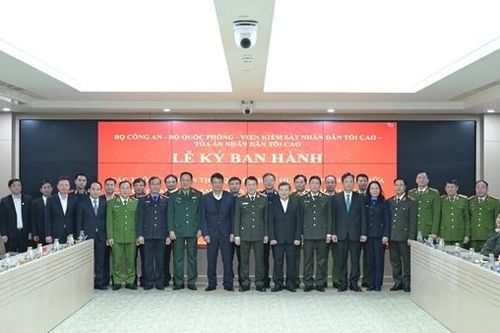 Ban hành các thông tư liên tịch quy định về quan hệ phối hợp giữa các cơ quan có thẩm quyền trong hoạt động tố tụng hình sự