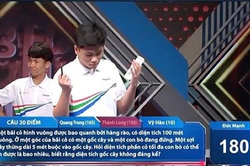 Cả 4 thí sinh chào thua câu hỏi Đường lên đỉnh Olympia, cách giải dễ hơn ăn kẹo