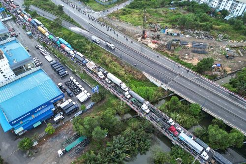Vướng mặt bằng, dự án 'giải cứu kẹt xe' cửa ngõ TP.HCM tiếp tục đình trệ