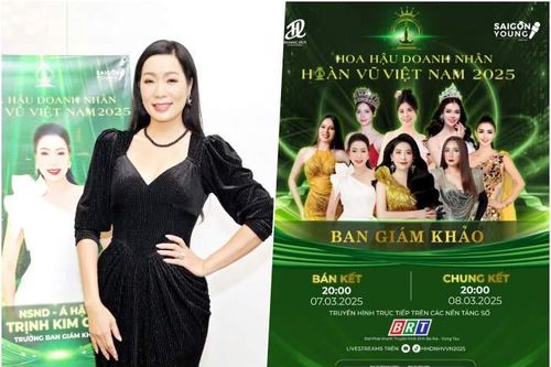 NSND Trịnh Kim Chi tiếp tục đồng hành cùng Hoa hậu Doanh nhân Hoàn vũ Việt Nam 2025