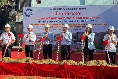 TP Hồ Chí Minh: Khởi công dự án nâng cấp, mở rộng đường Chu Văn An