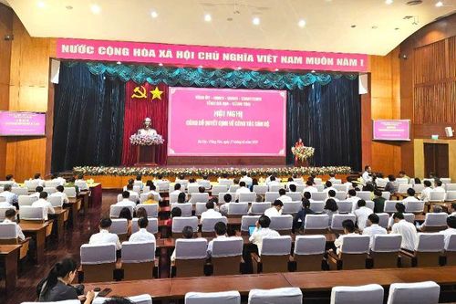 Bà Rịa-Vũng Tàu: Công bố 59 quyết định về công tác cán bộ