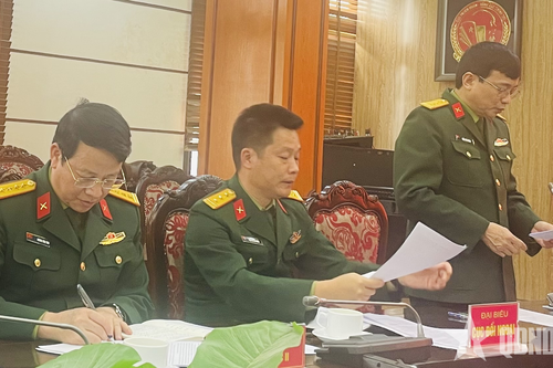 Hội nghị giao ban báo chí khối Quân ủy Trung ương tháng 2-2025
