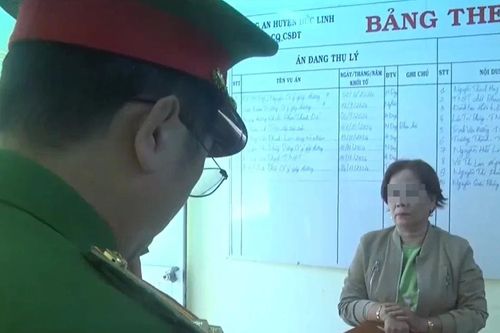 Xúc phạm danh dự Chủ tịch UBND huyện, người phụ nữ bị bắt