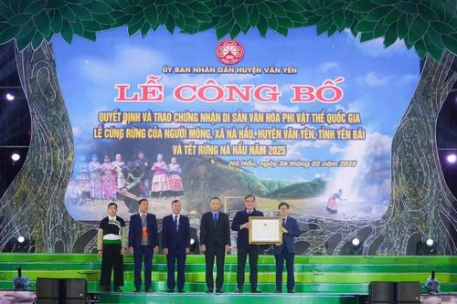 'Lễ cúng rừng ở Nà Hẩu' chính thức là Di sản văn hóa phi vật thể quốc gia