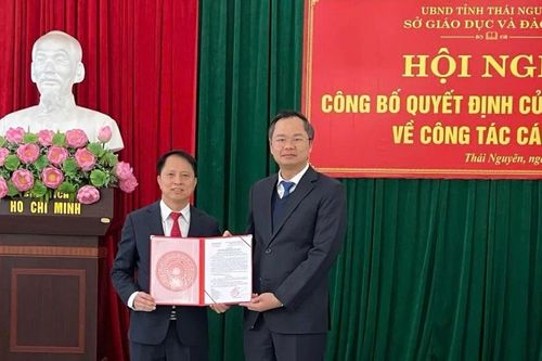 Thái Nguyên có thêm Phó Giám đốc Sở Giáo dục và Đào tạo