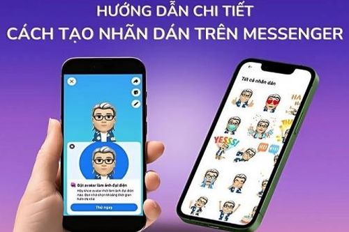 Cách tạo nhãn dán Messenger thú vị mà bạn nên thử