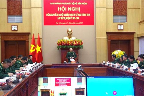 Thông qua Đề án Đại hội đại biểu Đảng bộ Lữ đoàn Thông tin 21 BĐBP lần thứ VIII, nhiệm kỳ 2025-2030