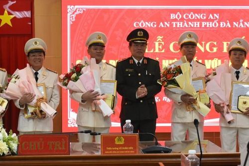 Bộ Công an quyết định giải thể công an quận, huyện tại Đà Nẵng từ ngày 1/3