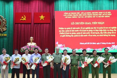 CATP Hồ Chí Minh tiếp nhận quản lý nhà nước về lý lịch Tư pháp