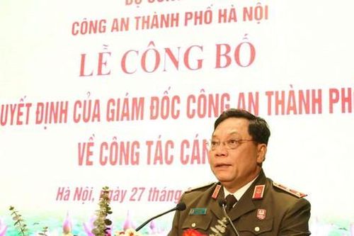 Công an Hà Nội công bố quyết định liên quan 23 lãnh đạo, chỉ huy cấp phòng và huyện