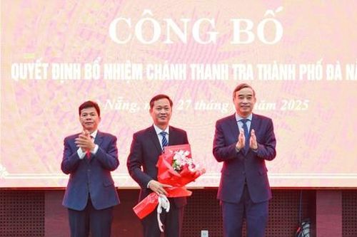 Phó trưởng Ban Nội chính Thành ủy làm Chánh Thanh tra thành phố Đà Nẵng
