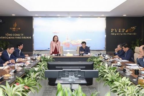 CĐ DKVN làm việc với Công đoàn PVEP về triển khai nhiệm vụ công tác năm 2025 và sắp xếp tinh gọn bộ máy
