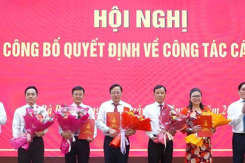 Bà Lương Thị Lệ Hằng làm Giám đốc Sở Khoa học và Công nghệ Bà Rịa - Vũng Tàu