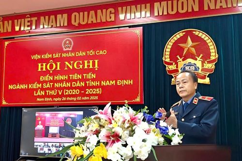 VKSND tỉnh Nam Định đạt nhiều thành tích trong các phong trào thi đua