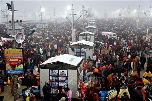 663 triệu người tham gia lễ hội Maha Kumbh Mela ở Ấn Độ