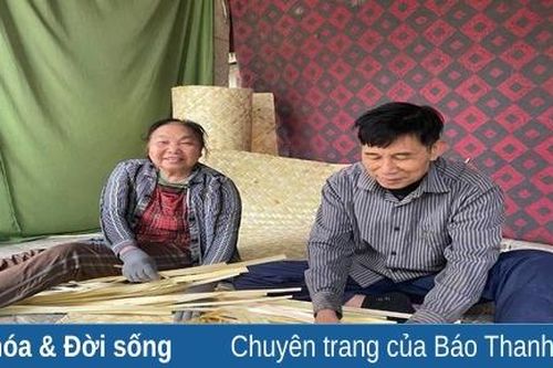Nghề đan cót nan ở xã Hà Hải
