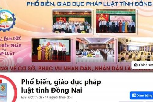 Tuyên truyền pháp luật qua mạng xã hội: Lan tỏa thông tin nhanh chóng, hiệu quả
