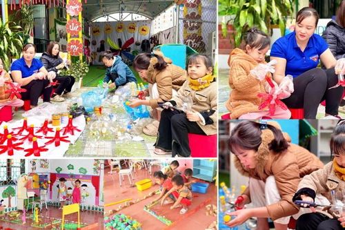 Lan tỏa ý thức bảo vệ môi trường cho trẻ mầm non