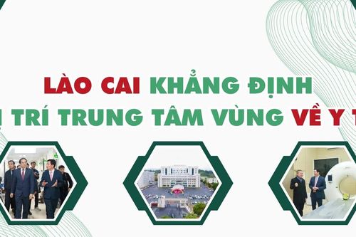 Lào Cai khẳng định vị trí trung tâm vùng về y tế
