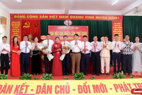Đại hội đại biểu Đảng bộ xã Sốp Cộp lần thứ XXIV thành công tốt đẹp