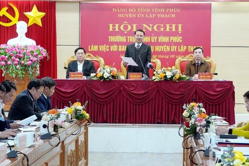 Lập Thạch (Vĩnh Phúc): Tập trung làm tốt công tác quy hoạch, bảo đảm sự kết nối với quy hoạch tỉnh, vùng tỉnh