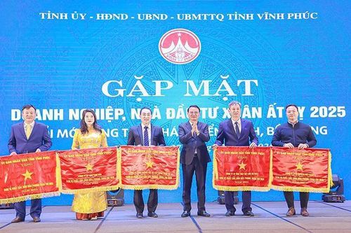Vĩnh Phúc: Gặp mặt doanh nghiệp, nhà đầu tư Xuân Ất Tỵ 2025