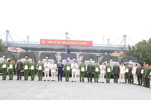 Toàn bộ 98 Công an cấp xã của tỉnh Hà Nam đã được Bộ Công an trang cấp ô tô chuyên dụng