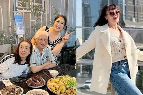 Sao Việt 27/2: Hồng Vân rạng rỡ bên bố mẹ, Vân Dung triết lý về khí chất phụ nữ