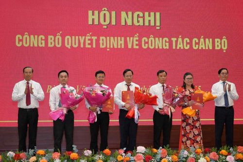 Bà Rịa-Vũng Tàu bổ nhiệm 46 lãnh đạo