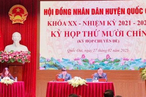 Quốc Oai tinh gọn bộ máy các phòng chuyên môn thuộc UBND huyện