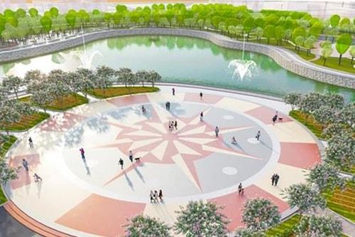 Cận cảnh 2 'lá phổi xanh' của quận Cầu Giấy đang được cải tạo