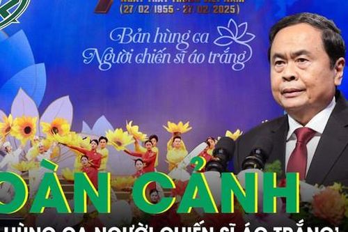 Dấu ấn Lễ kỷ niệm 70 năm Ngày Thầy thuốc Việt: 'Bản hùng ca người chiến sĩ áo trắng'