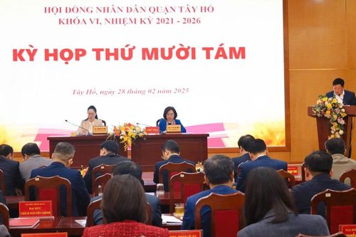 Sau sắp xếp, UBND quận Tây Hồ còn 10 phòng ban chuyên môn