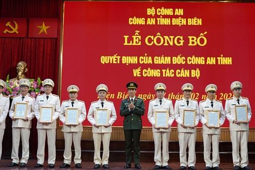Công an tỉnh Điện Biên tiếp nhận chuyển giao 5 nhiệm vụ