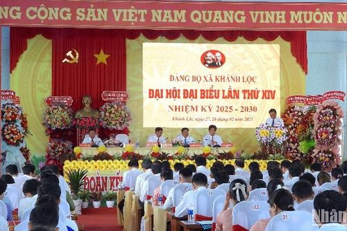 Đại hội điểm đảng bộ cấp cơ sở đầu tiên ở Cà Mau