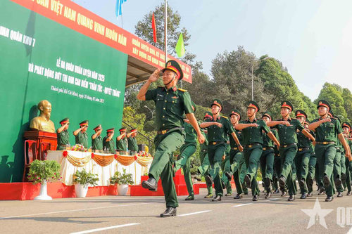 Khối cơ quan Quân khu 7 ra quân huấn luyện năm 2025