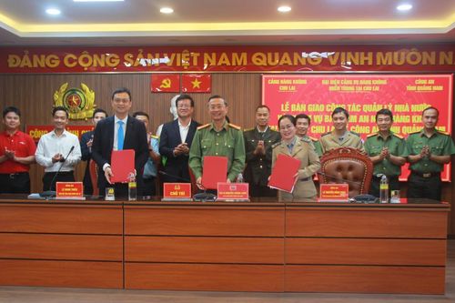 Công an Quảng Nam tiếp nhận quản lý Nhà nước và đảm bảo an ninh hàng không tại sân bay Chu Lai