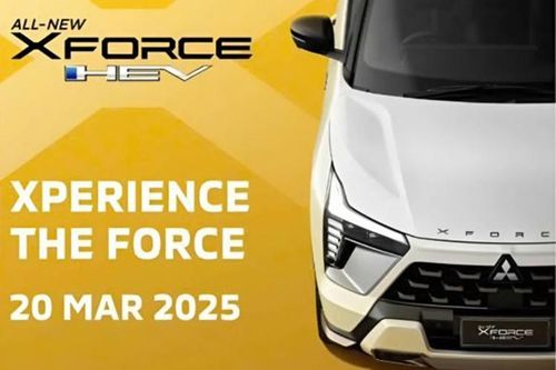 Mitsubishi Xforce HEV 2025 lộ diện, giá bán khoảng 523 triệu đồng