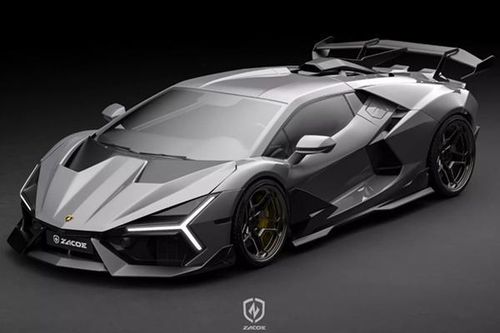 'Siêu bò' Lamborghini Revuelto khoác áo độ sợi carbon từ Zacoe