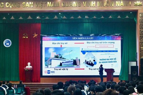 ICTU tiên phong triển khai ứng dụng tên miền quốc gia '.vn'