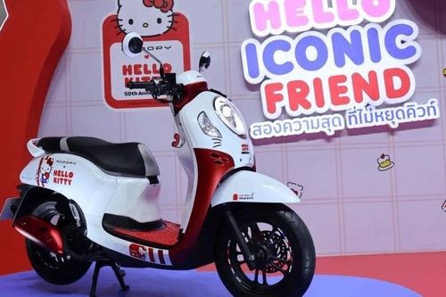 Honda Scoopy Hello Kitty - phiên bản giới hạn đã có mặt tại Việt Nam