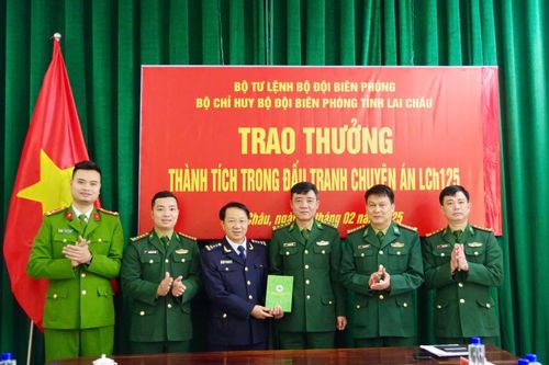 Biểu dương, khen thưởng các lực lượng tham gia chuyên án chống buôn lậu, vận chuyển trái phép hàng hóa qua biên giới