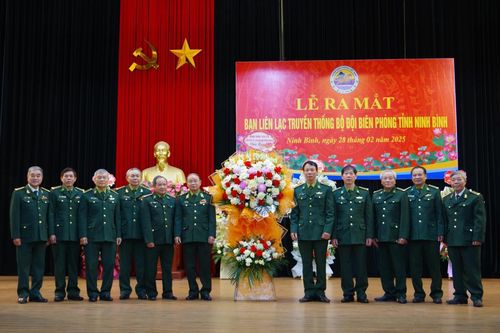 Ra mắt Ban liên lạc truyền thống BĐBP Ninh Bình