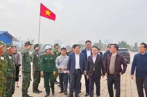 Phó Chủ tịch Quốc hội Vũ Hồng Thanh khảo sát, làm việc tại Hải Phòng