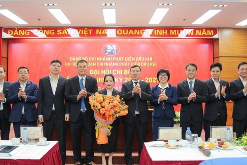 Đại hội Chi bộ Cơ quan Chi nhánh Phát điện Dầu khí lần thứ I nhiệm kỳ 2025 - 2027 thành công tốt đẹp
