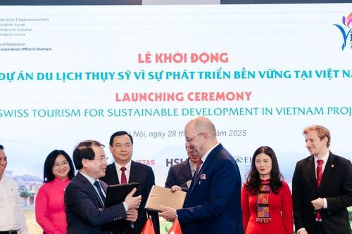Thụy Sỹ hỗ trợ Việt Nam thúc đẩy phát triển du lịch bền vững