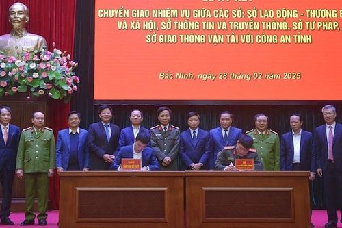 Công an tỉnh Bắc Ninh, Nam Định kiện toàn bộ máy, nhận thêm nhiệm vụ mới